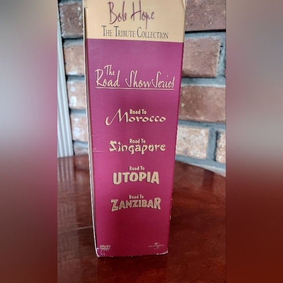 Bob Hope The Road Show Series Box Set DVD 2002 4-Disc Set - Picture 3 of 7